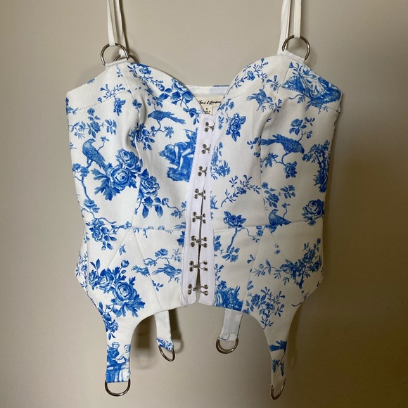 For love and lemons Pierre bustier top - Picture 5 of 9